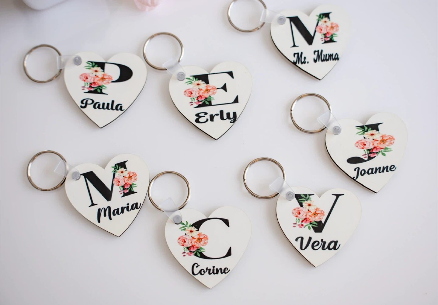 Customized Photo Heart Keychain - photo 5