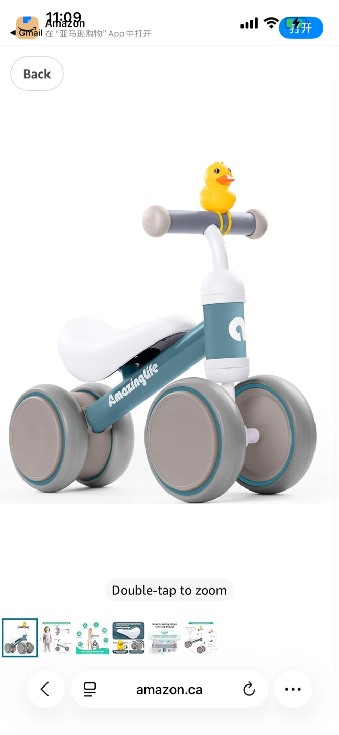 Like new Toddler Balance Bike for 10-24 Months