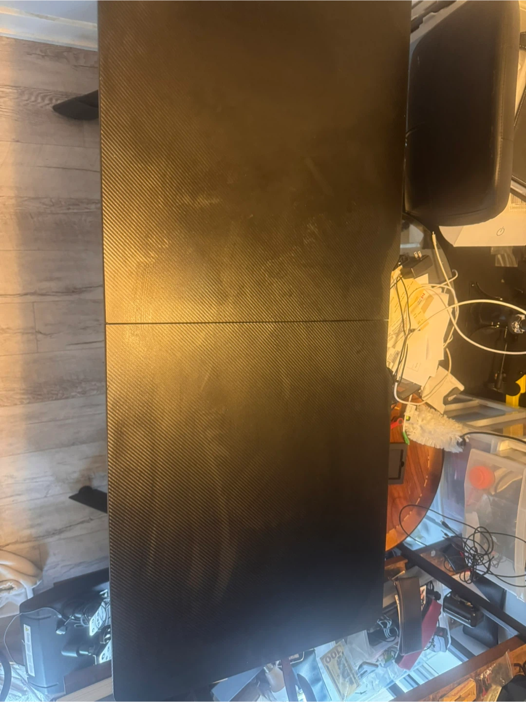 Gaming Desk with Carbon Fiber Surface