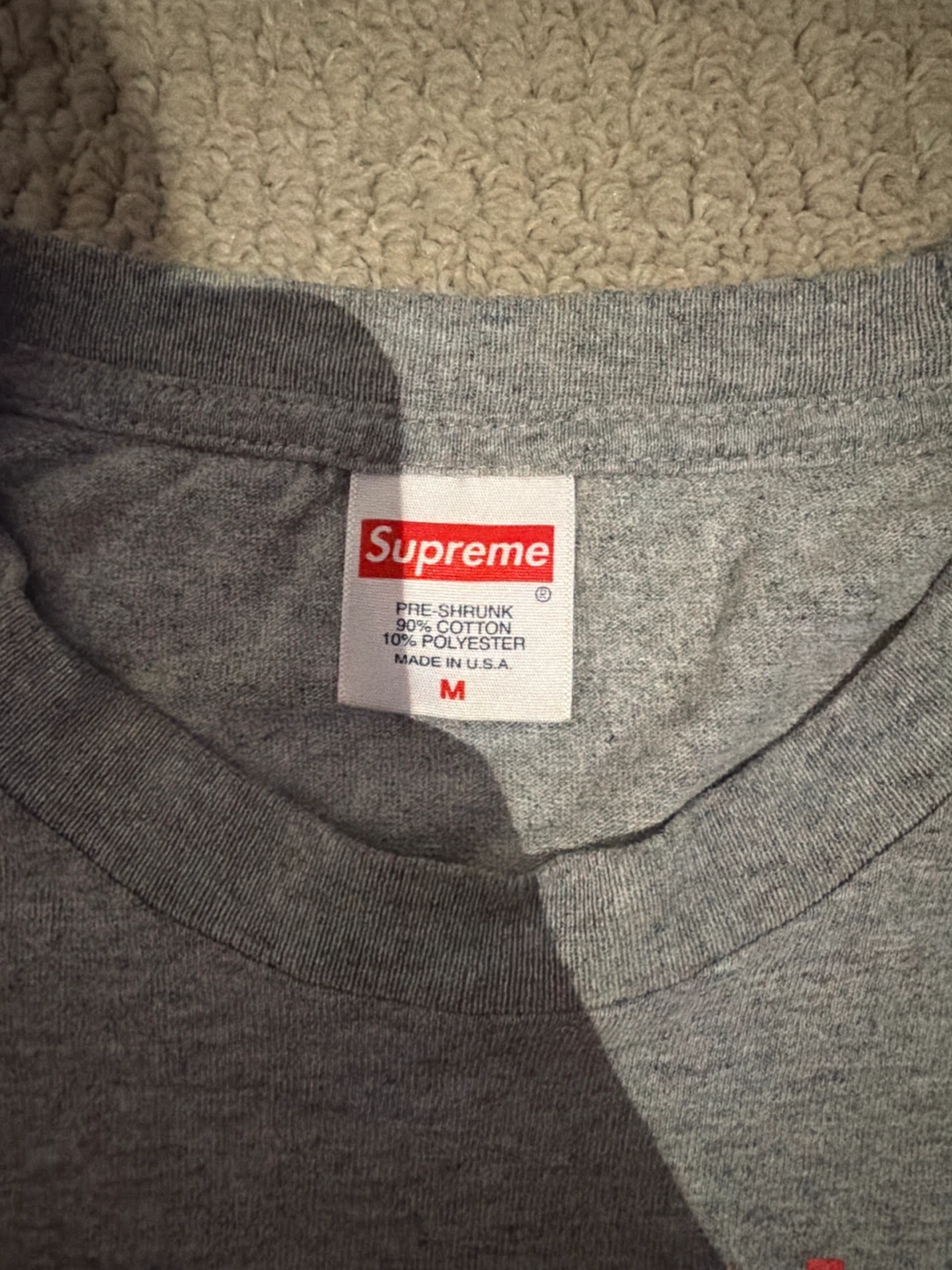 Supreme Grey Mercenary Tee - photo 3