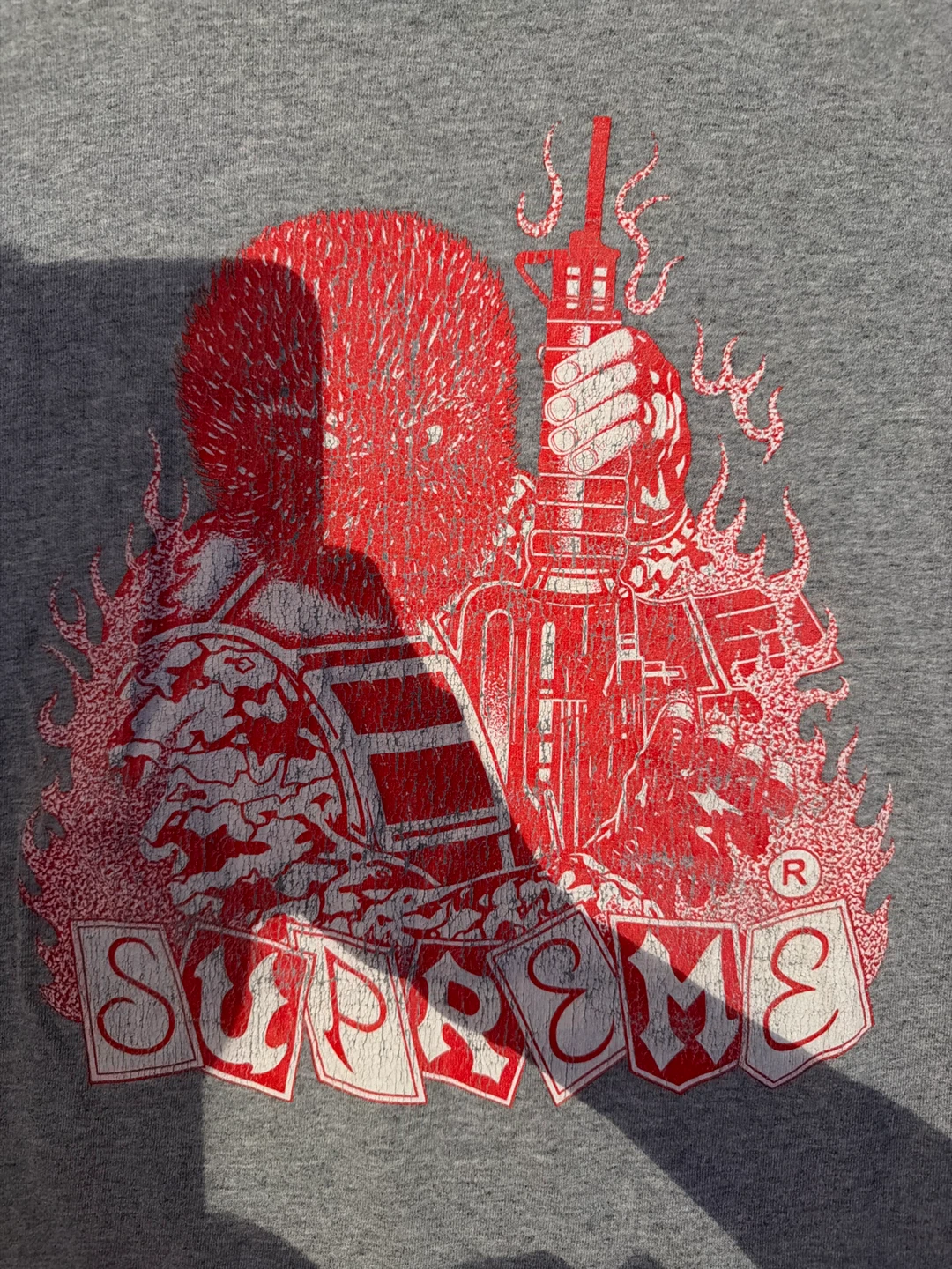 Supreme Grey Mercenary Tee - photo 2