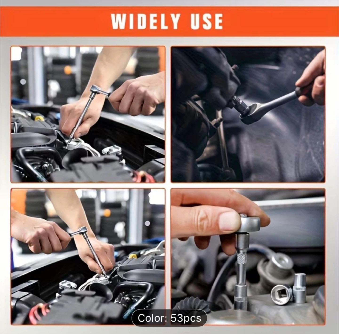 New Tools 53 Piece Socket Set - photo 5