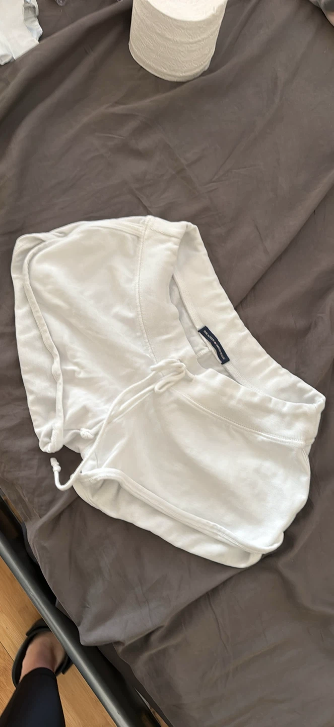 Brandy Melville White Cotton Shorts - photo 2