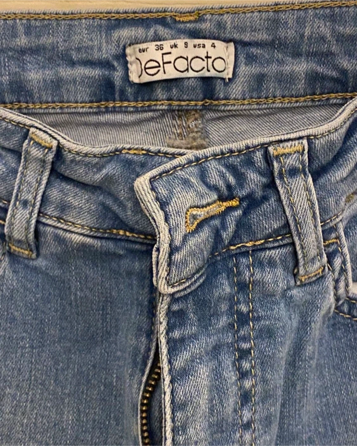 DeFacto Women's Blue Denim Jeans