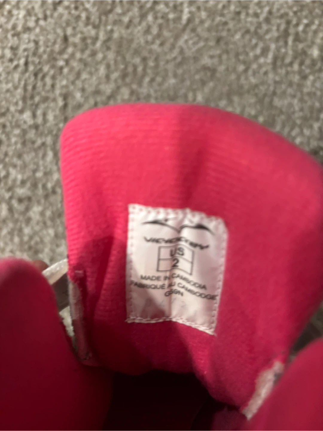 Figure Skates - White/Pink - Size 2 - photo 2