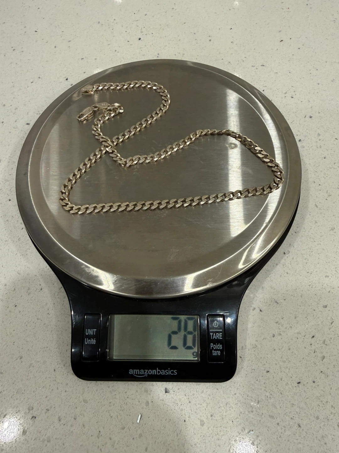 925 Sterling Silver Cuban Link Chain – 28g - photo 5