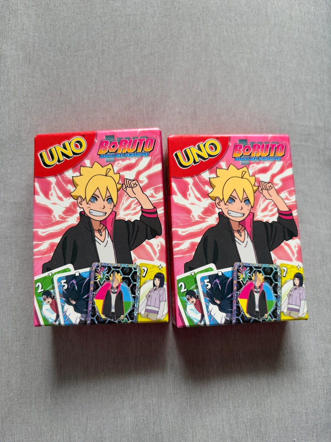 UNO Boruto: Naruto Next Generations Card Game (Set of 2)