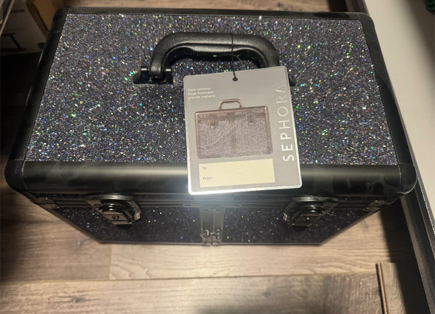 Sephora Dark Rainbow Large Train Case - photo 2