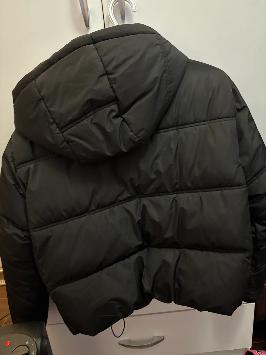 Zara Black Puffer Jacket - Size S - photo 2