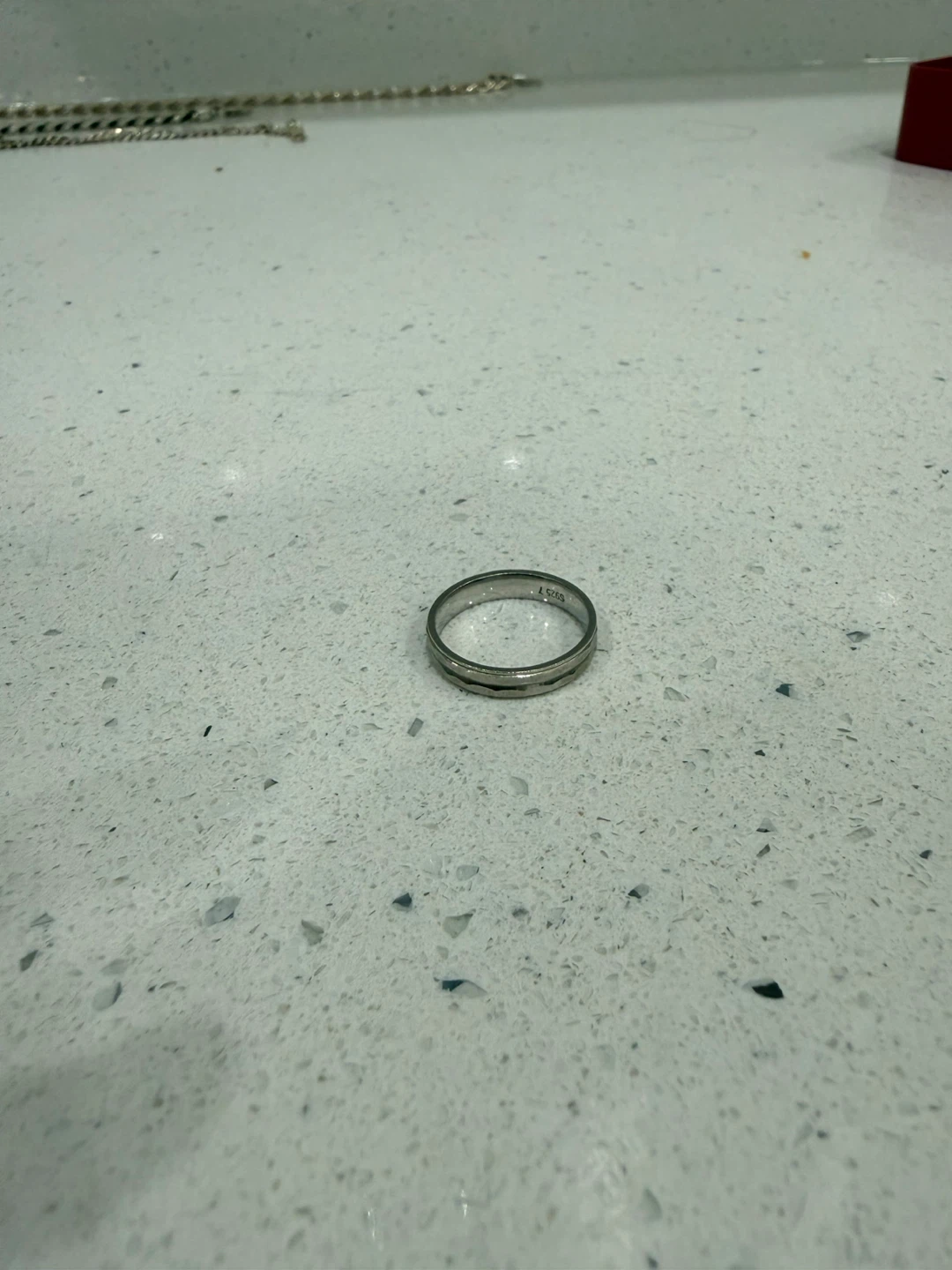 925 Sterling Silver Ring 3g Real Silver - photo 3