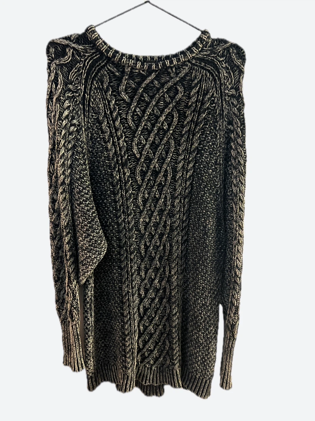 Free People Chunky Cable Knit Long Sweater - photo 4