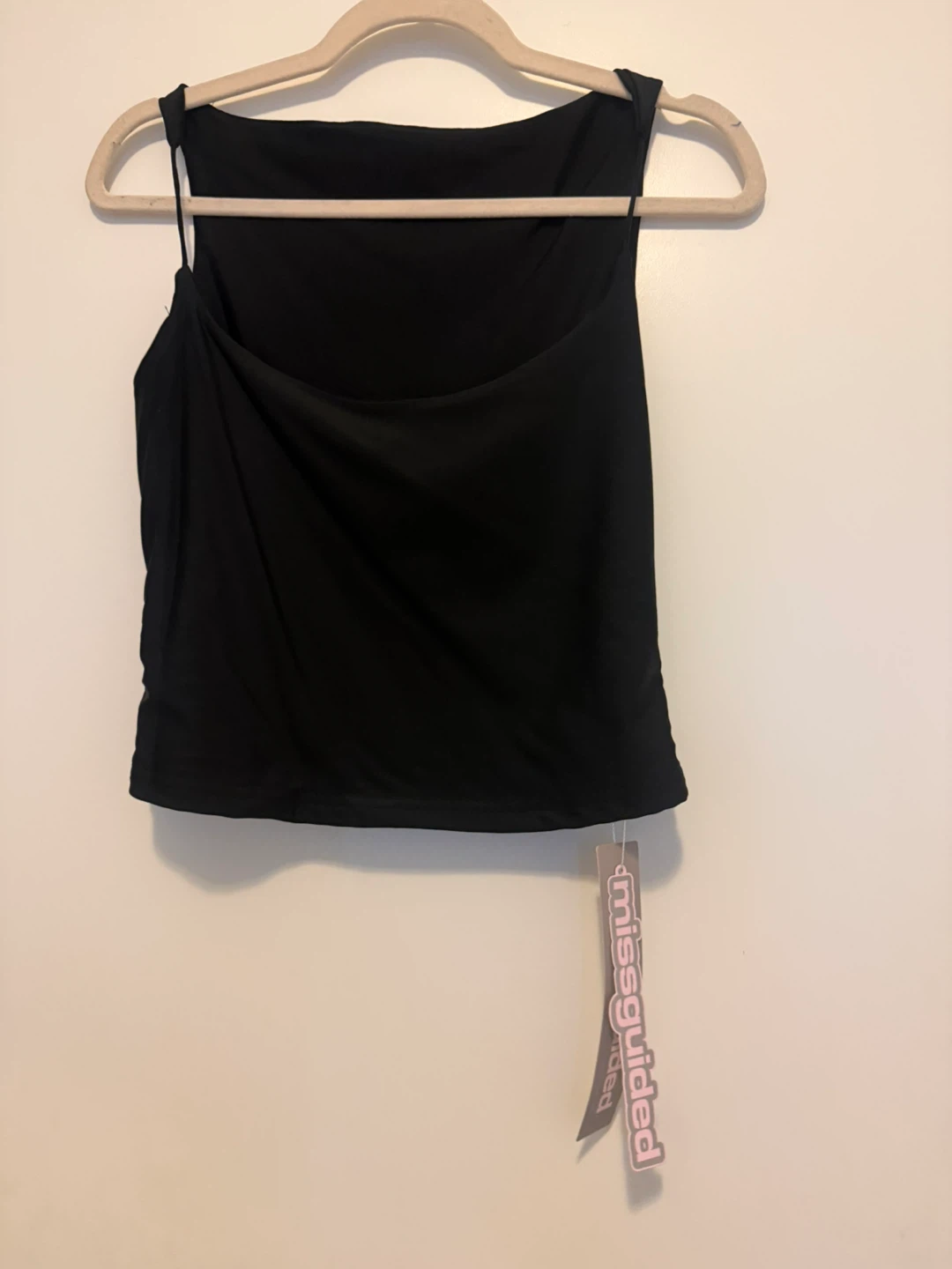 Missguided Black Spaghetti Strap Cami Top - photo 2