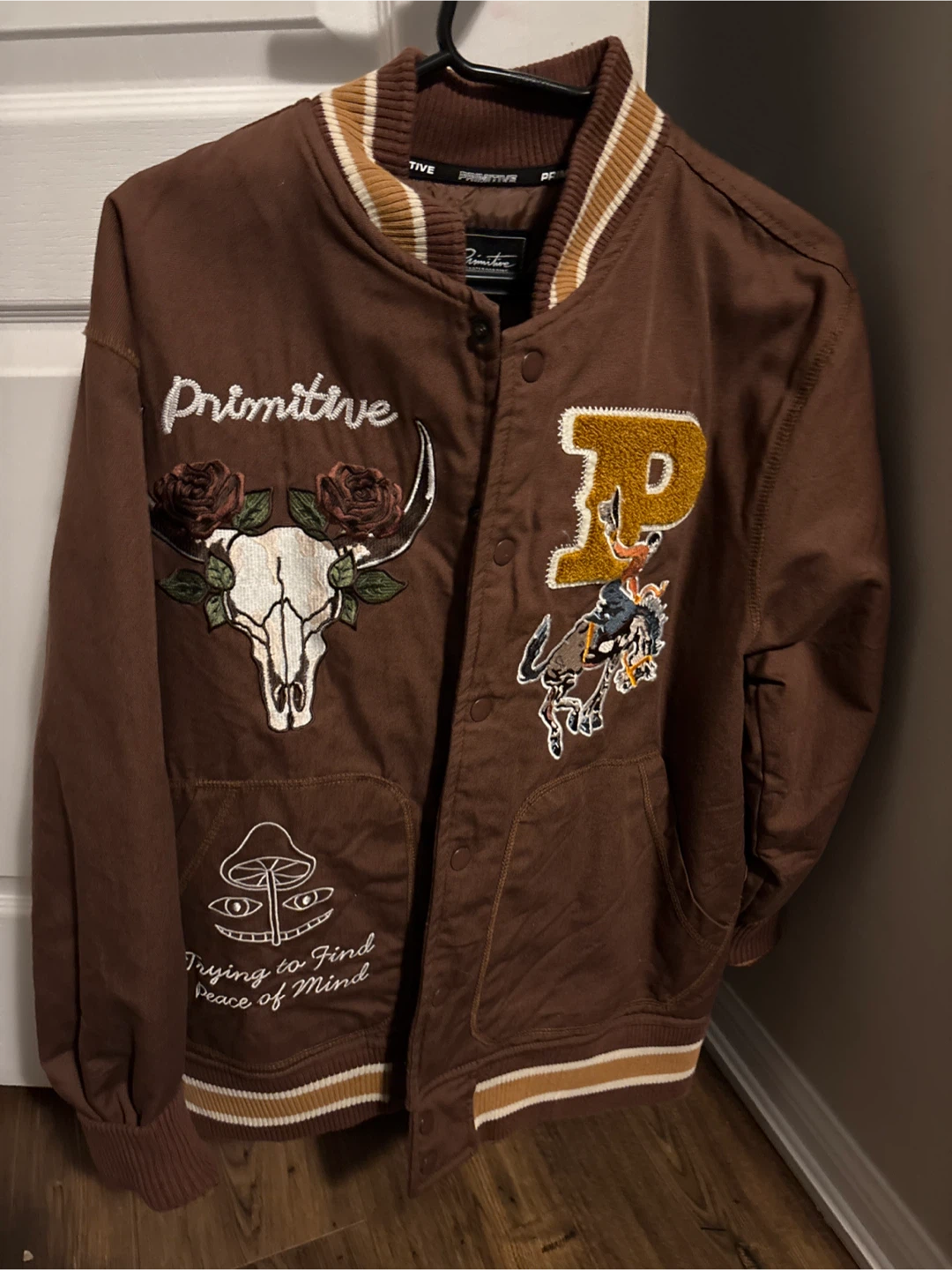 Primitive Skateboarding Bomber Jacket - Size Small - photo 3