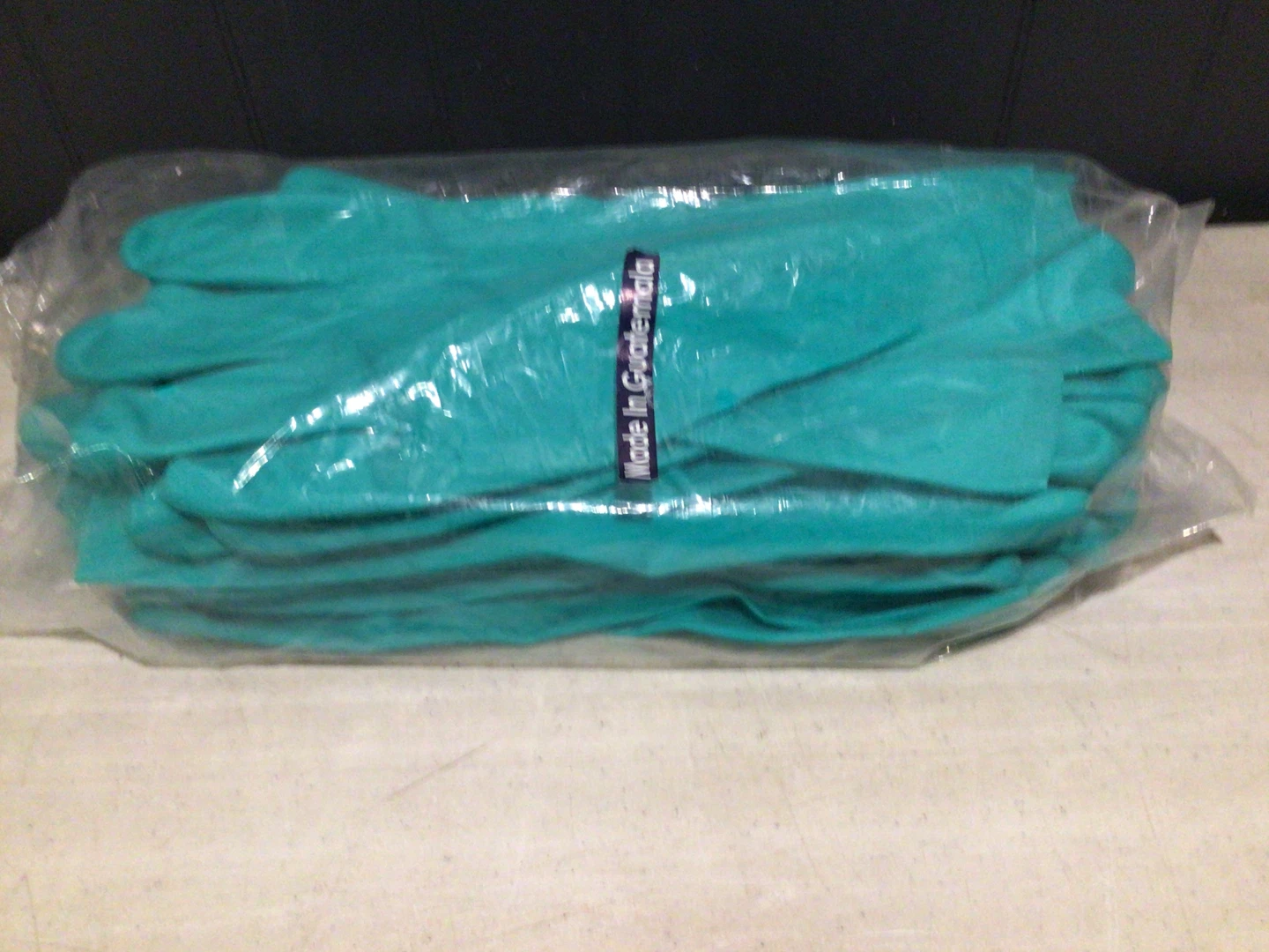 Rubber gloves
