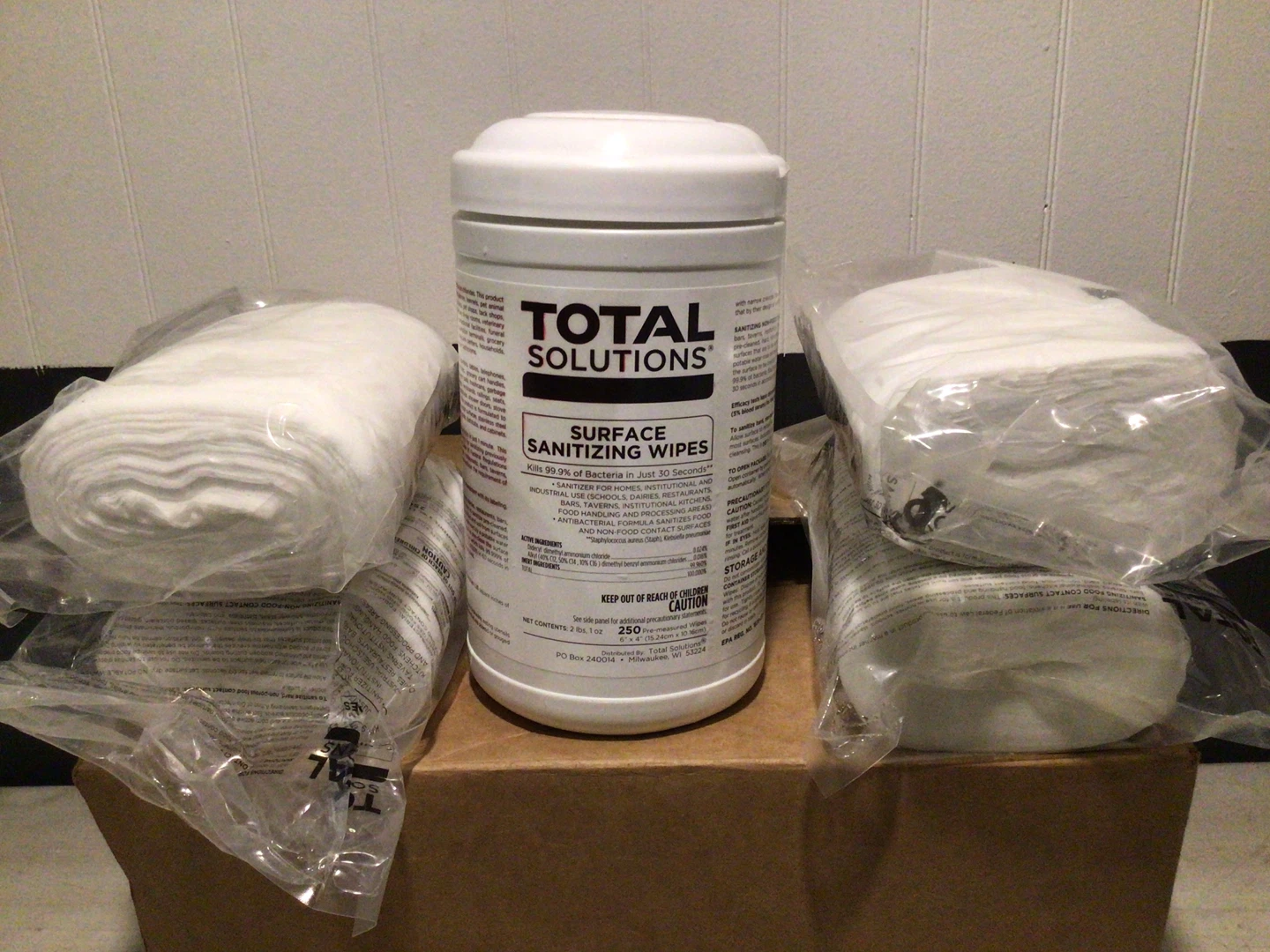 Total solution surface sanitizing wipes - photo 2
