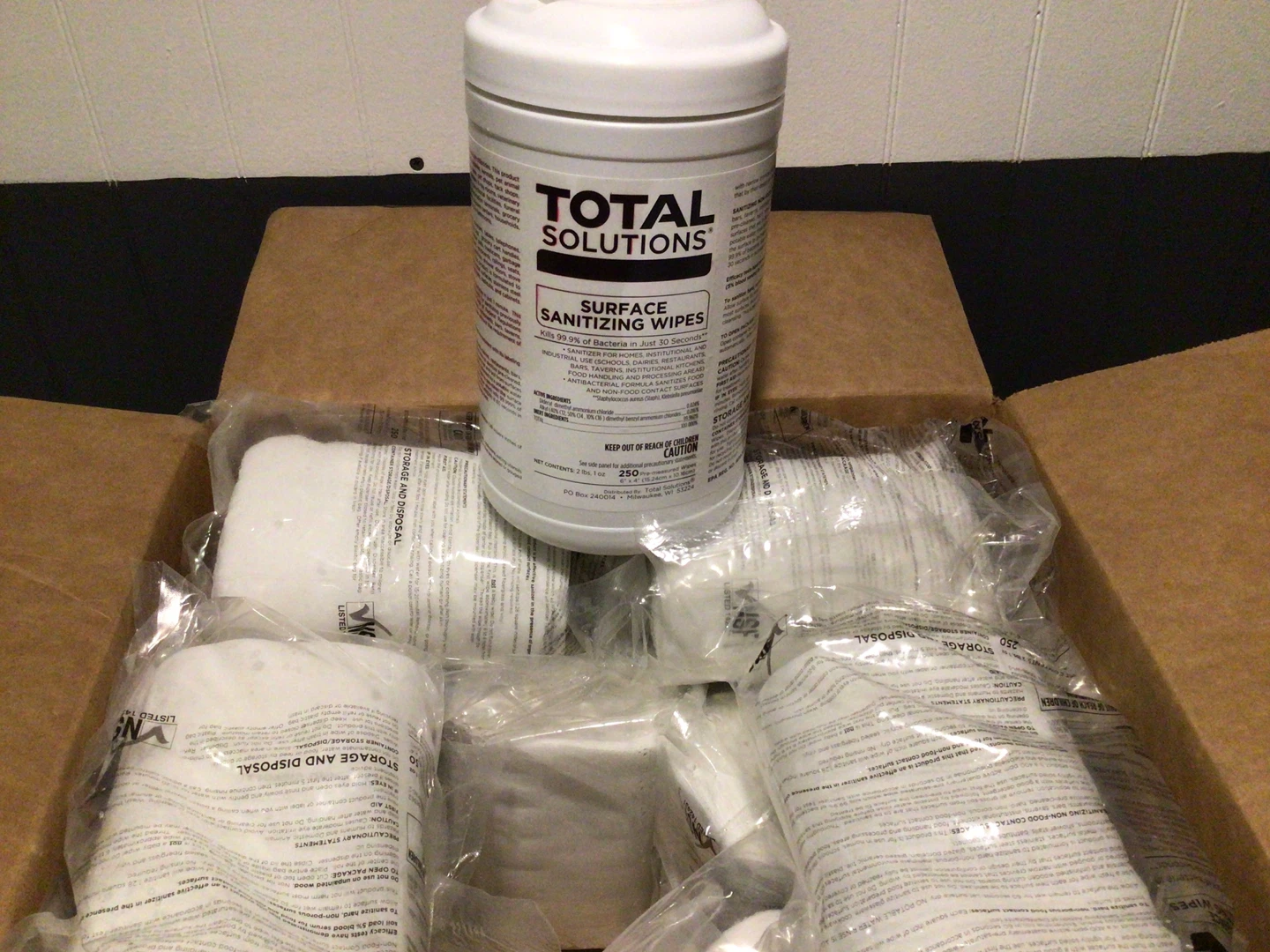 Total solution surface sanitizing wipes - photo 5