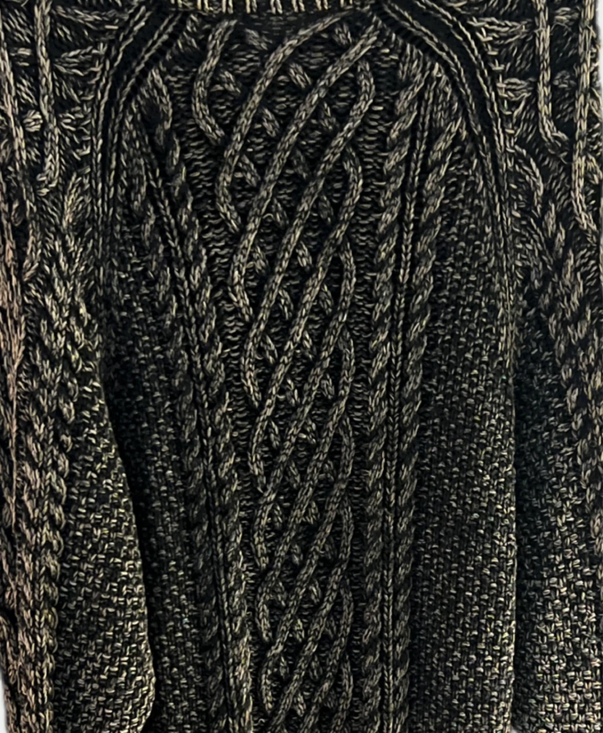 Free People Chunky Cable Knit Long Sweater - photo 5