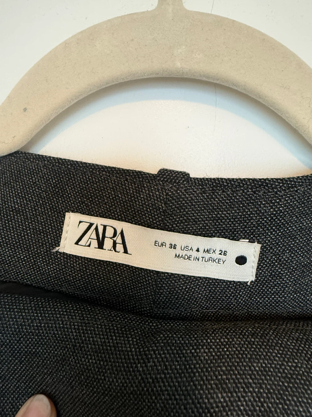 ZARA Women's Dark Grey Jogger Pants Size 4 - photo 2
