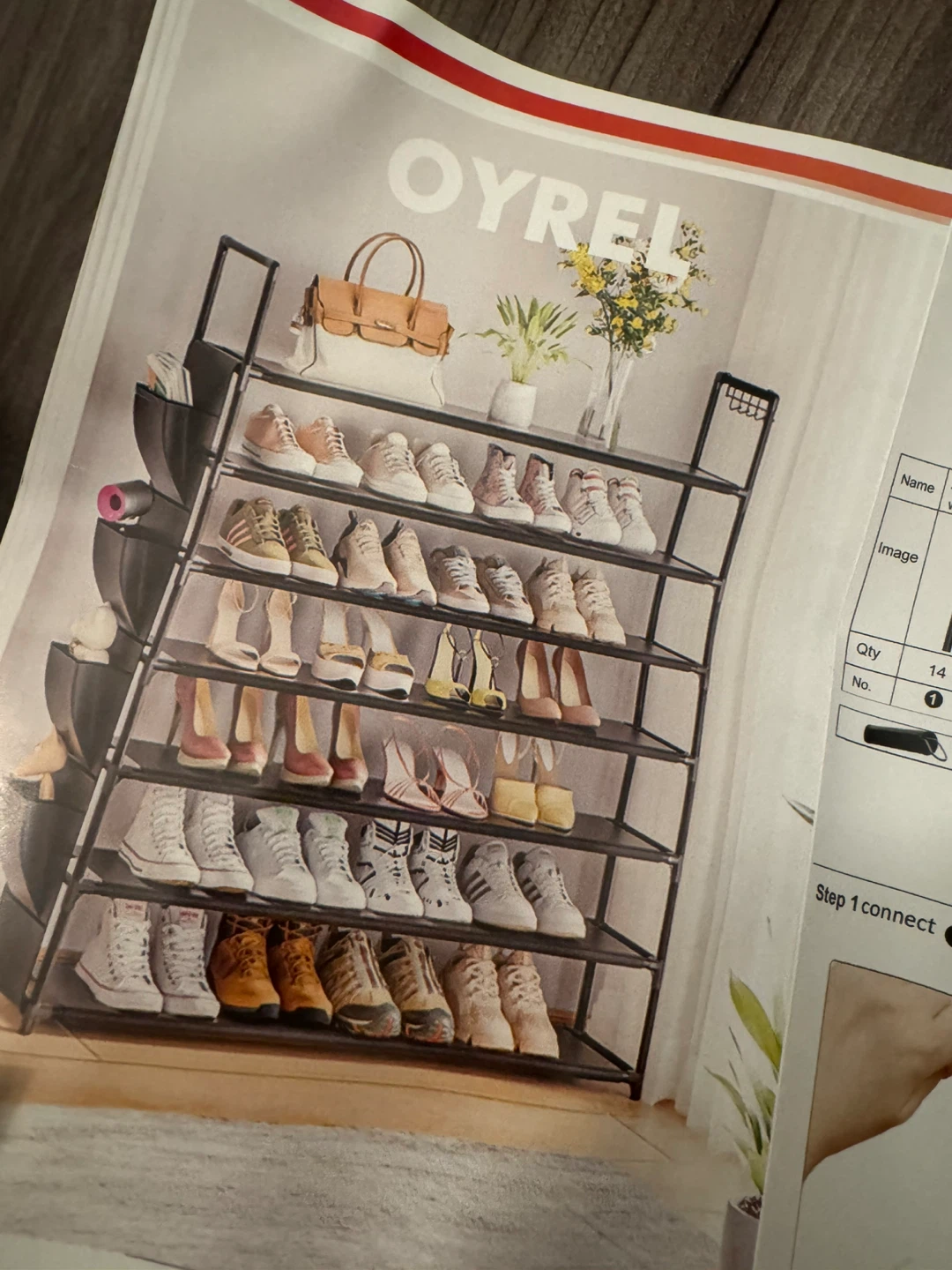 7 Tier Shoe Rack
