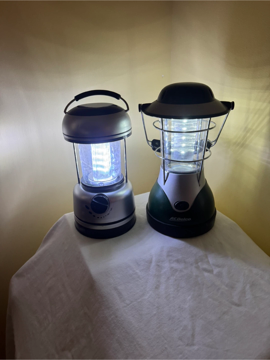 Two LED Camping Lanterns - ACDelco