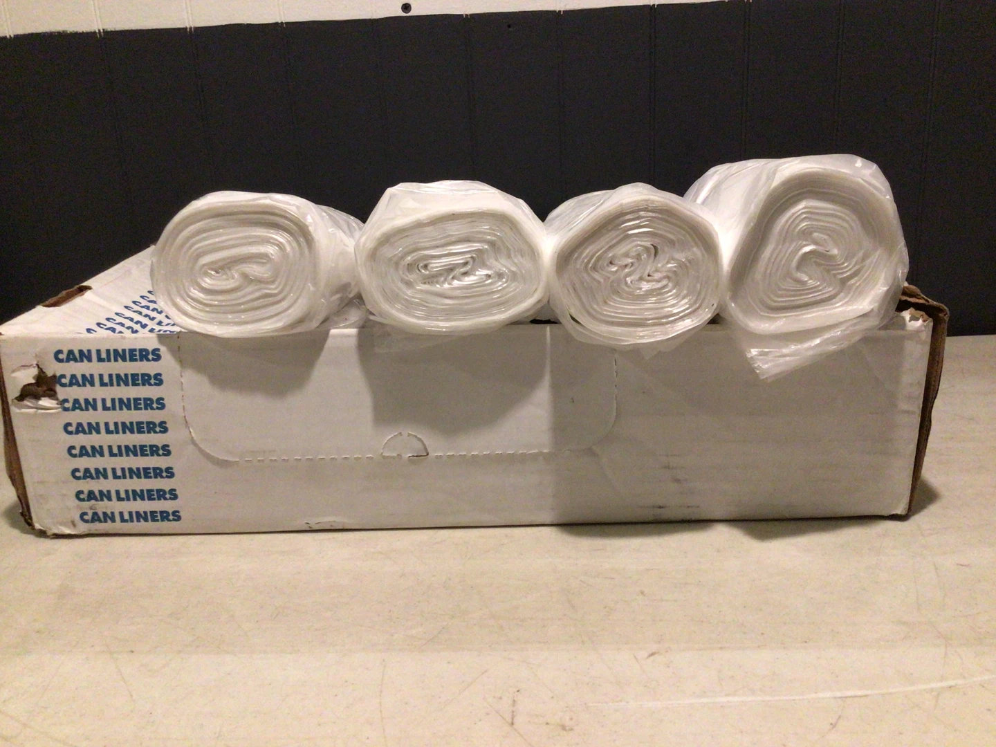 Natural High-Density Commercial Trash Can Liners