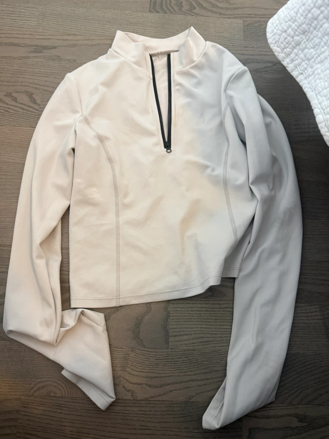 Lightweight Quarter-Zip Long Sleeve Top