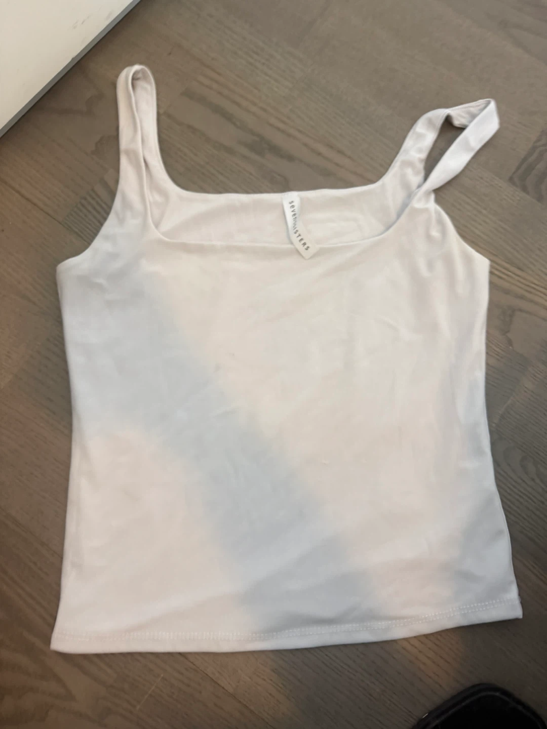 White SEVEN SISTERS Tank Top