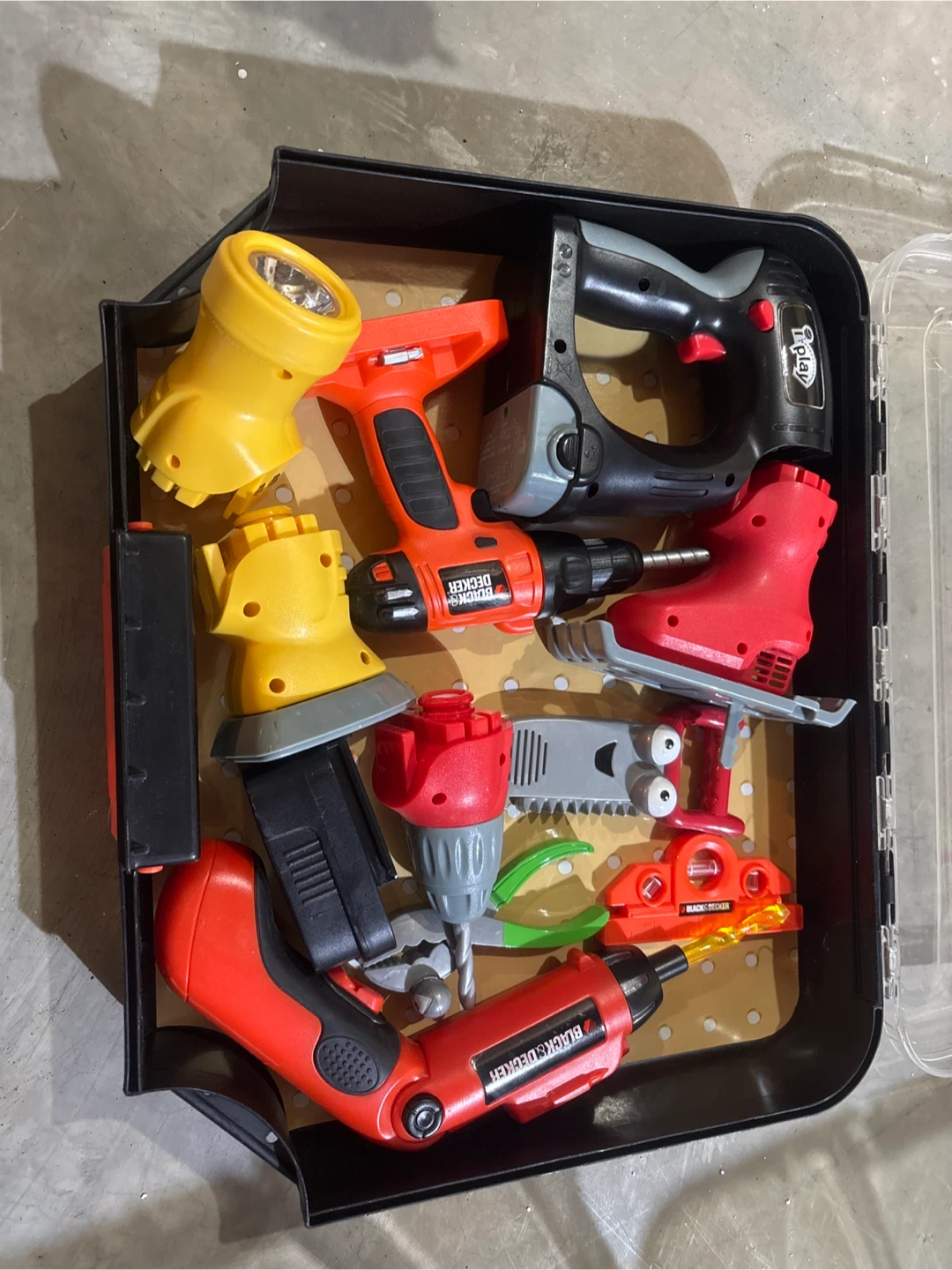 BLACK+DECKER Junior Toy Tool Set with Case