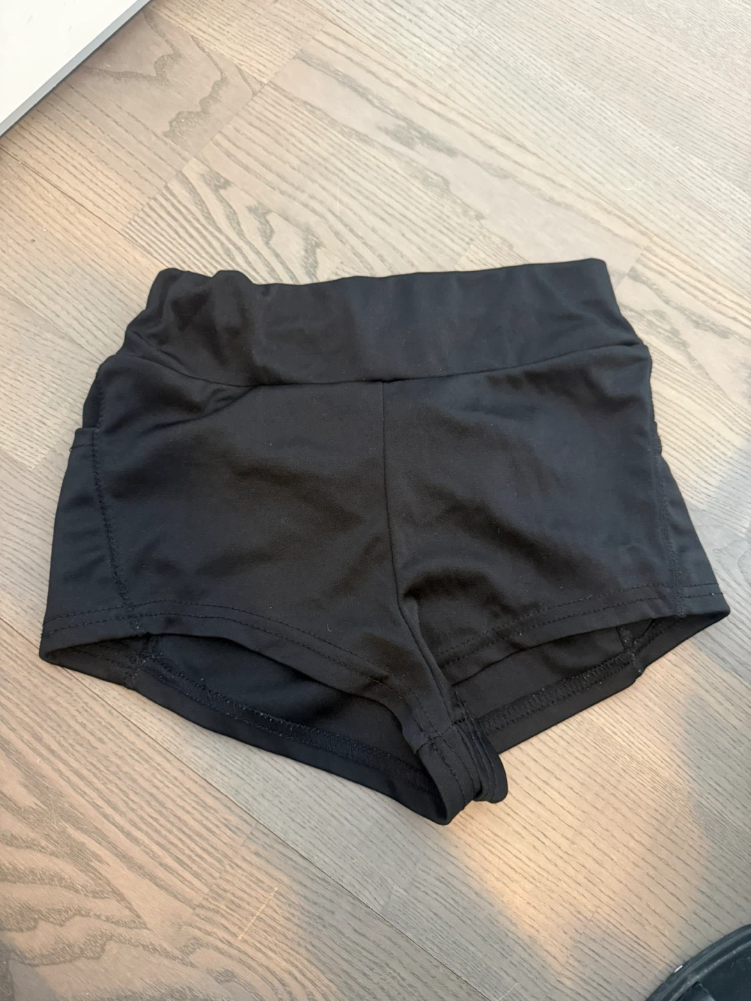 Black Athletic Shorts mini booty