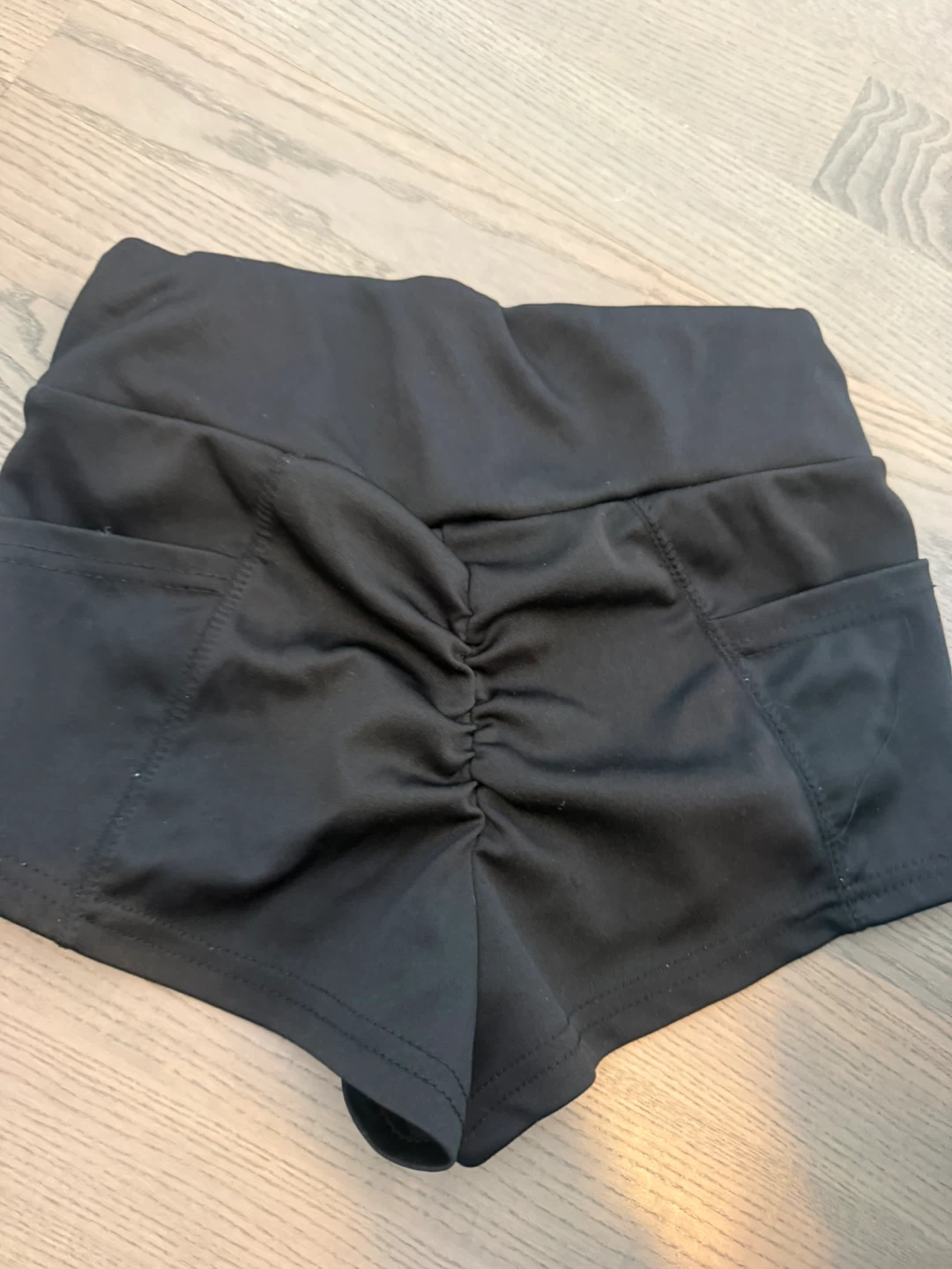 Black Athletic Shorts mini booty - photo 2