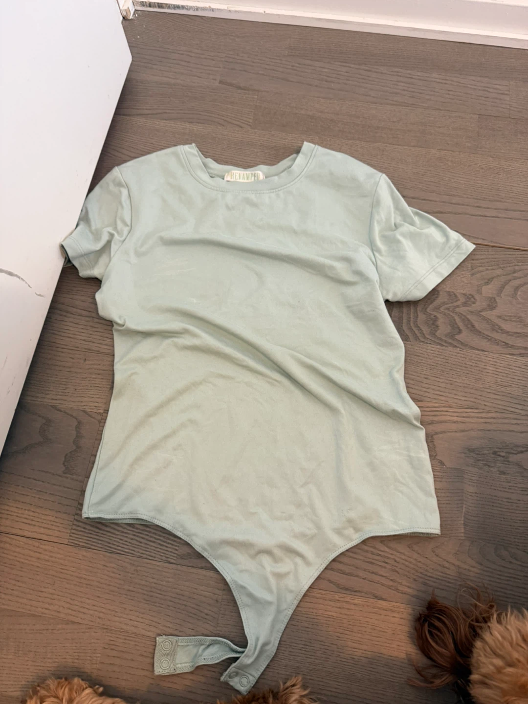 Mint Green Short Sleeve Bodysuit