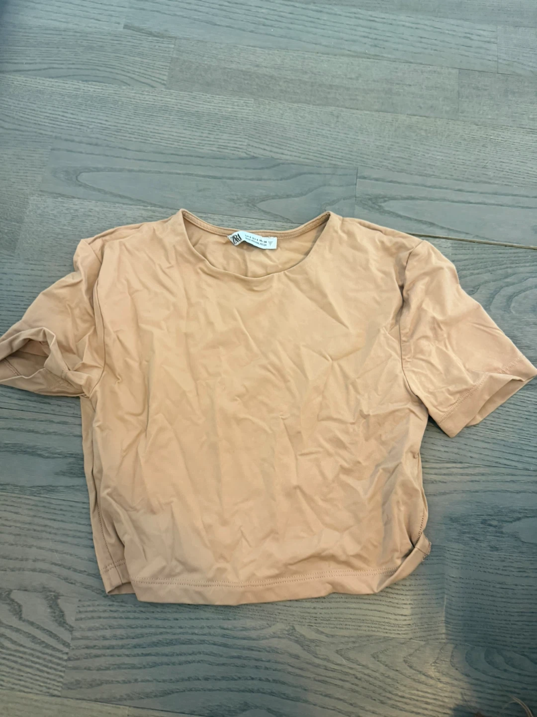 Zara Short Sleeve Crop Top - Size S - photo 2