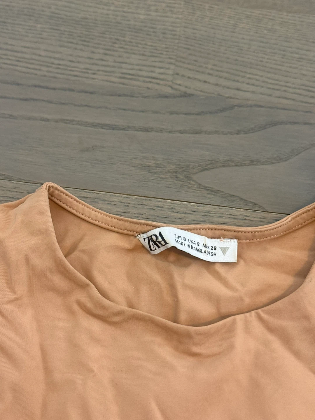 Zara Short Sleeve Crop Top - Size S - photo 3