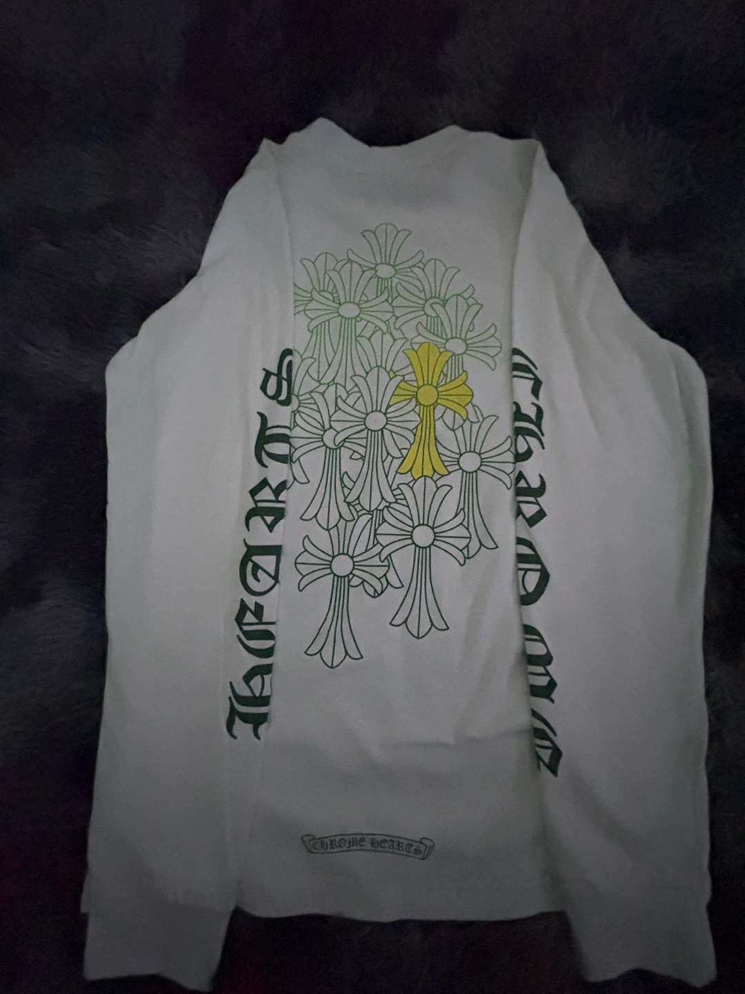 WHITE CHROME HEART LONGSLEEVE - photo 2