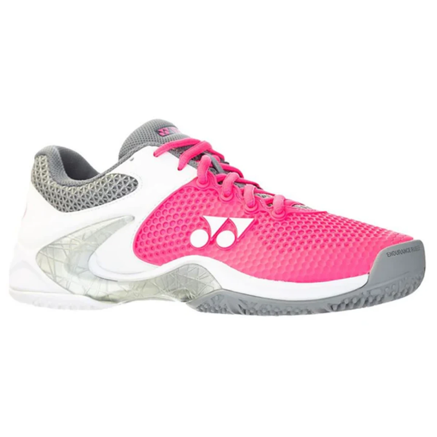 Yonex Pink White Grey Badminton Shoes