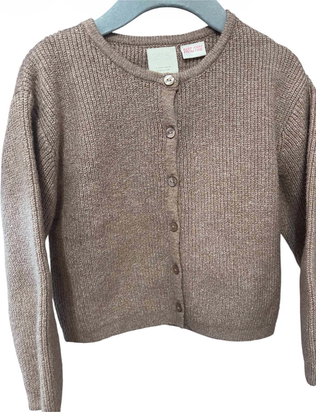 Zara Girls Knit Cardigan & Skirt Set Size 4 NEW - photo 3