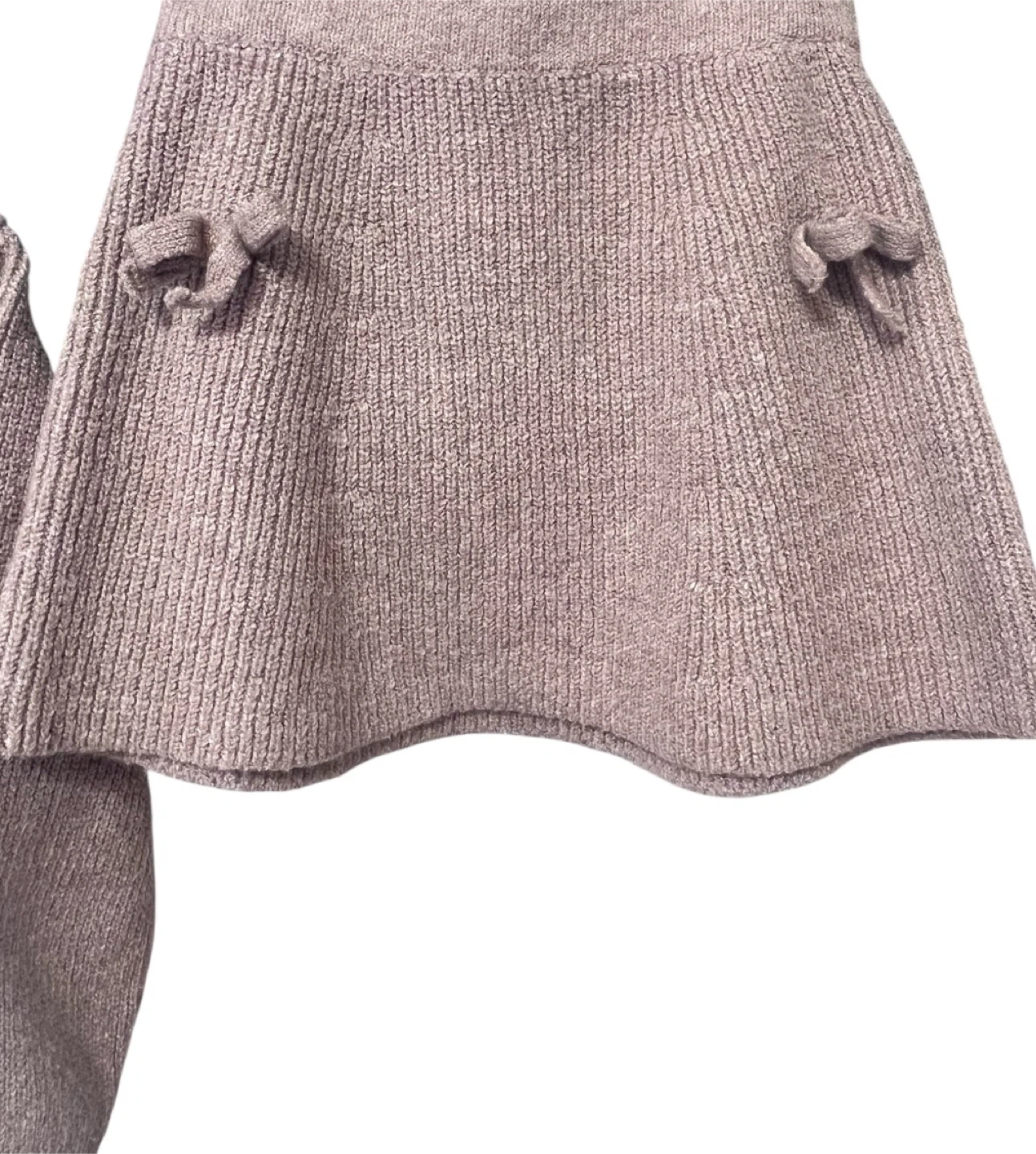 Zara Girls Knit Cardigan & Skirt Set Size 4 NEW - photo 2