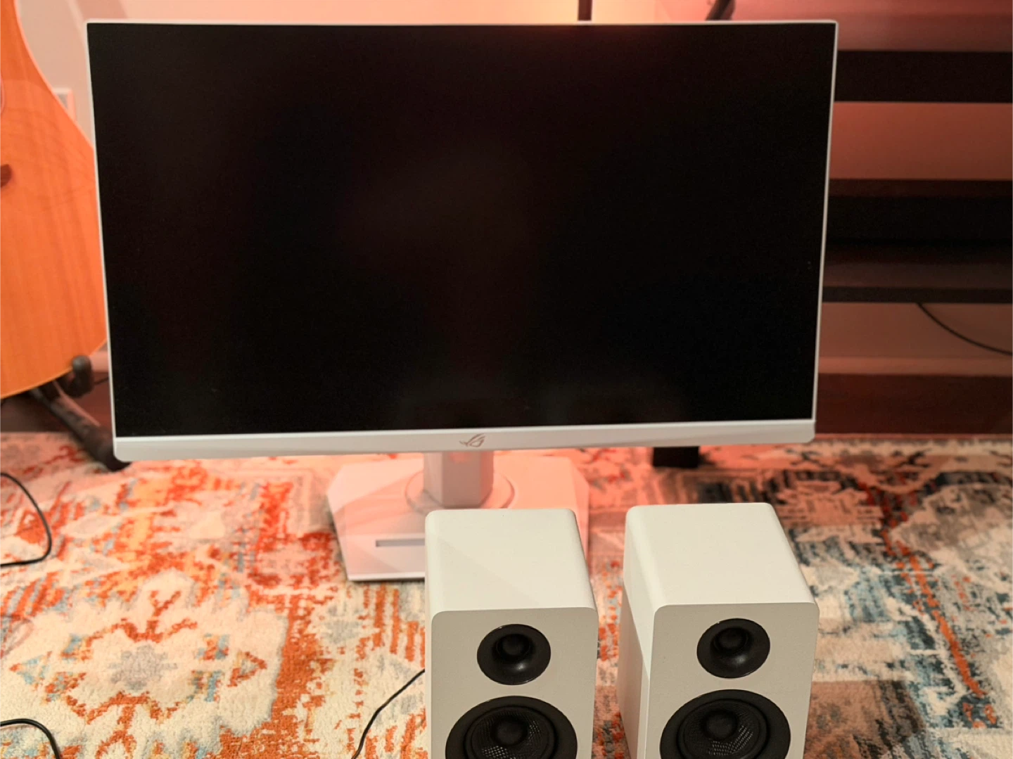4K 120Hz 27" Gaming Monitor ASUS ROG Strix XG27UCG-W + Speakers - photo 4