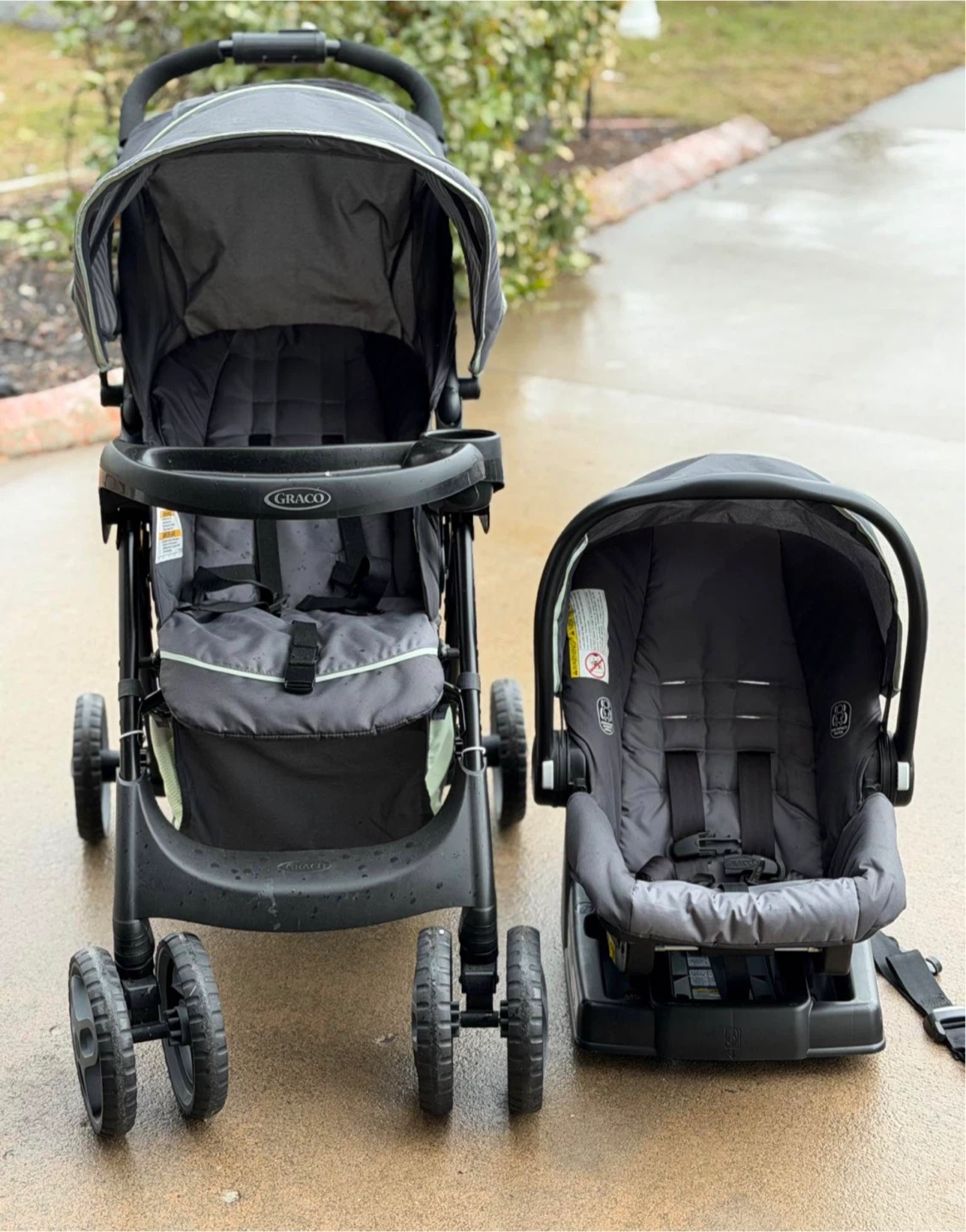 Graco Travel System Stroller and Car Seat