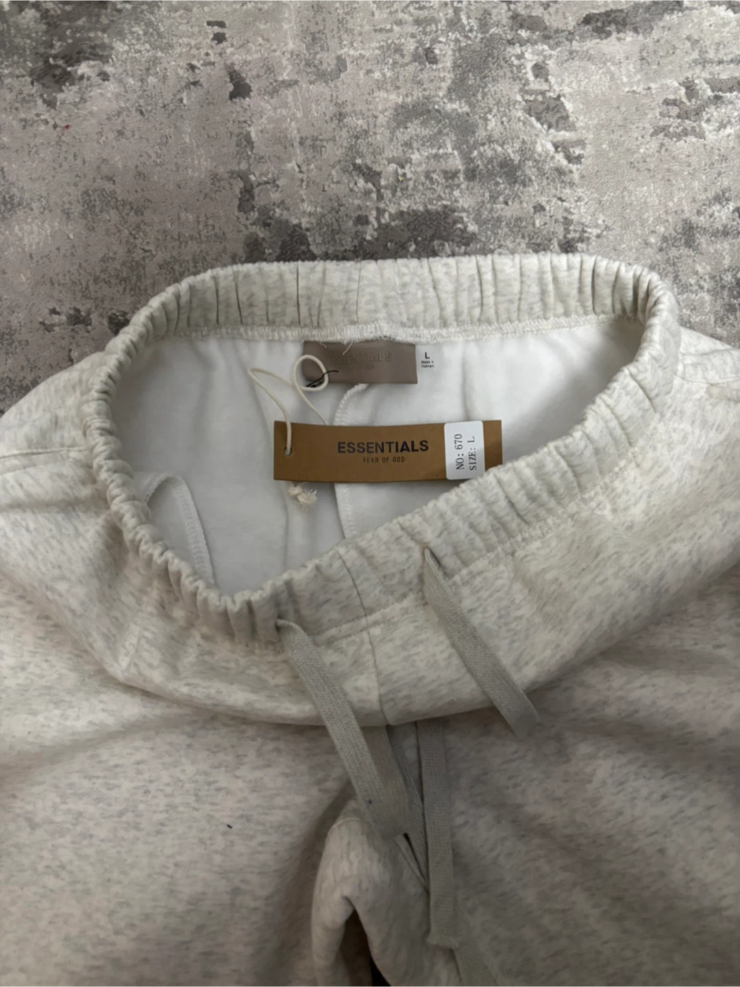 Essentials FOG Sweatpants Light Oatmeal - photo 3
