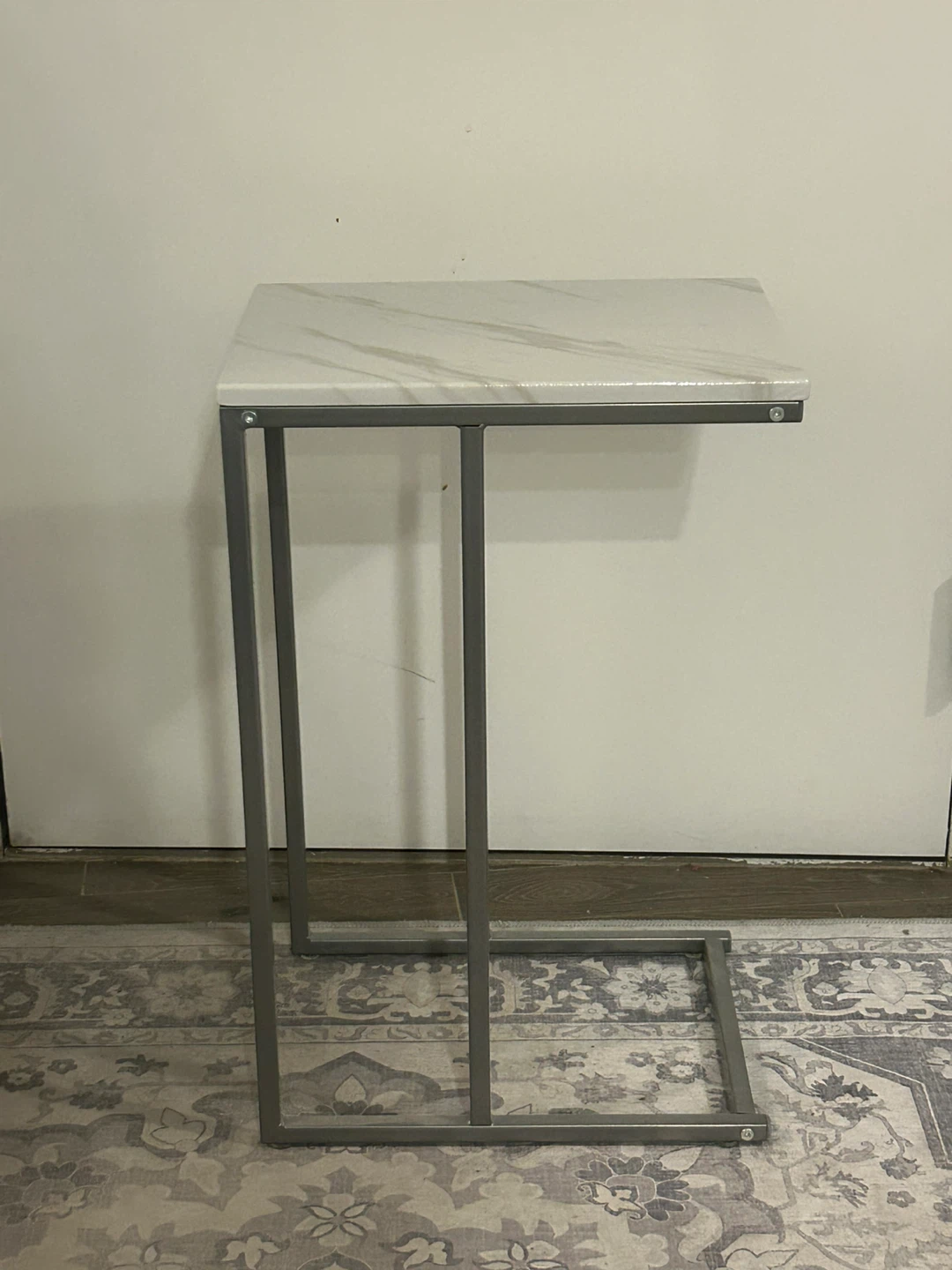 C-Shaped Side Table
