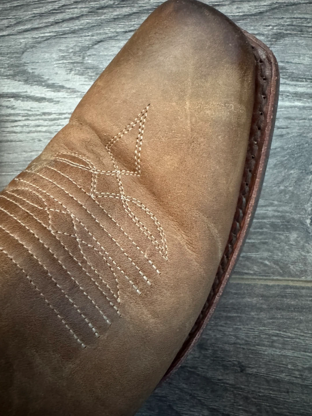 Brown Leather Cowboy Boots - photo 2