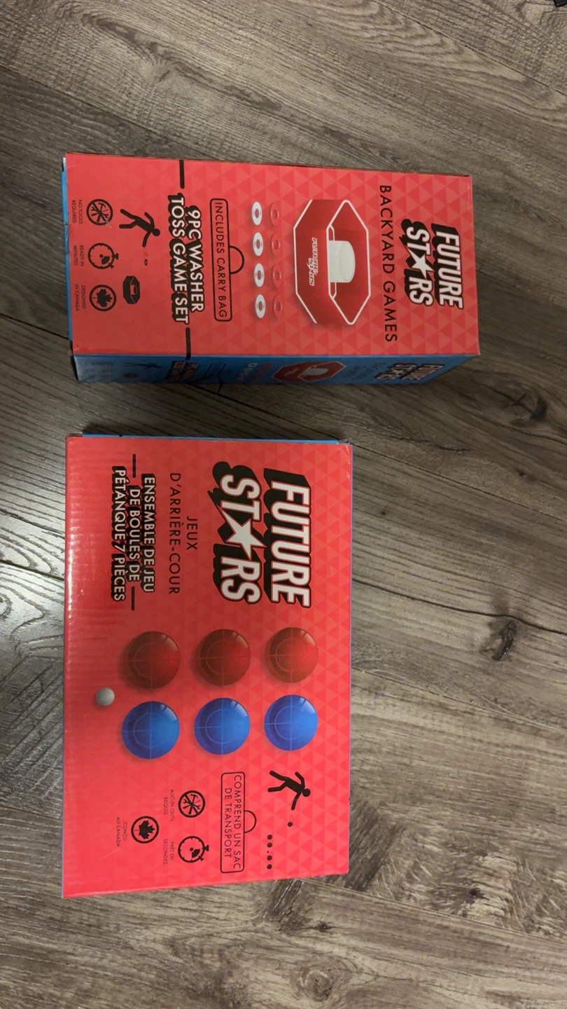 Future Stars Backyard Games Washer Toss & Petanque Sets