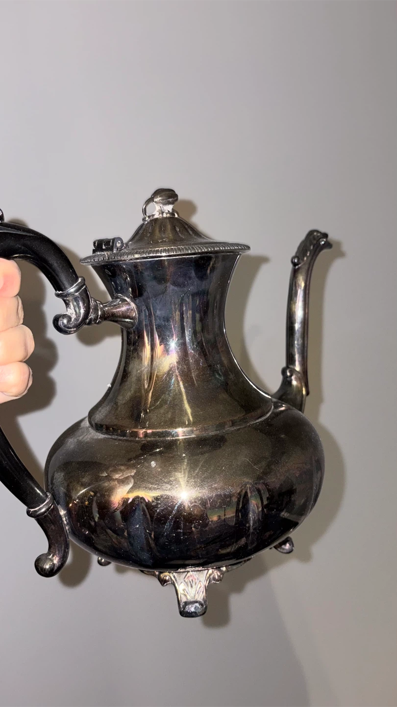 Vintage Silver Plated Teapot - photo 2