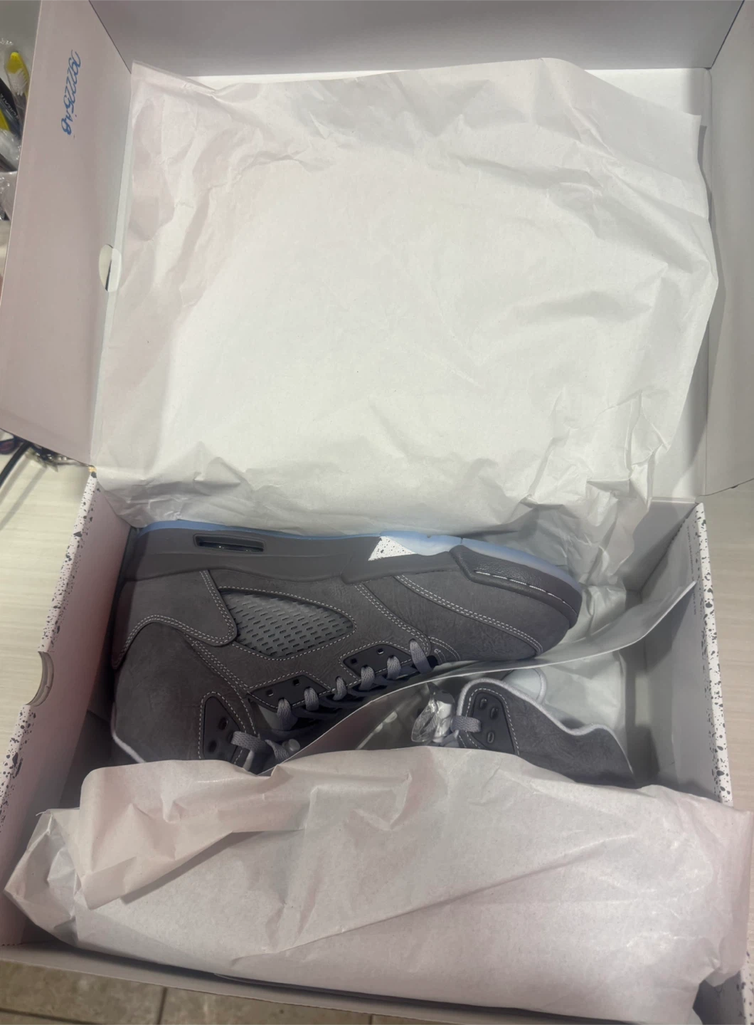 Jordan Retro 5 Wolf Grey - photo 3