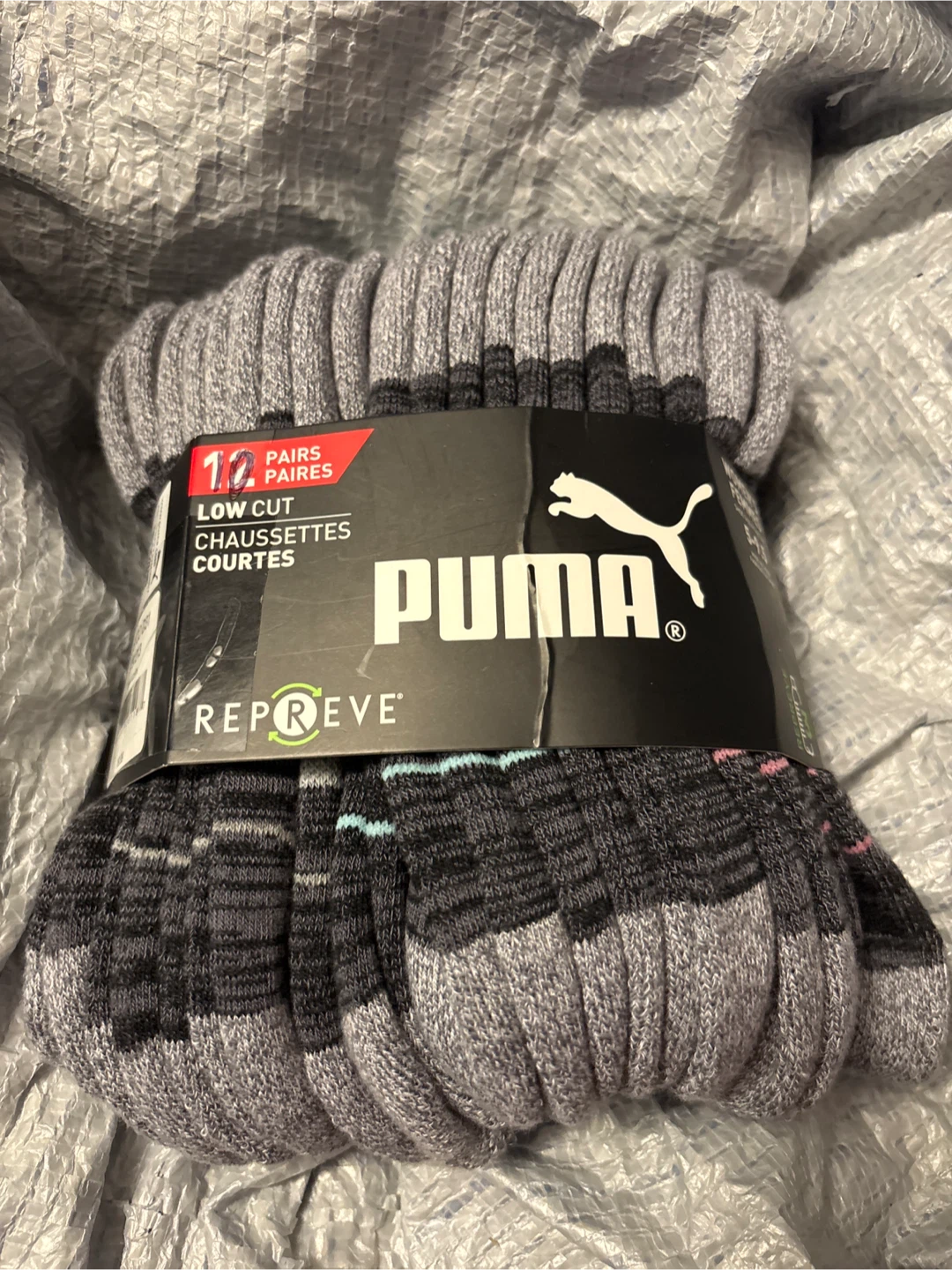 Puma Women's Low Cut Socks - 10 Pairs
