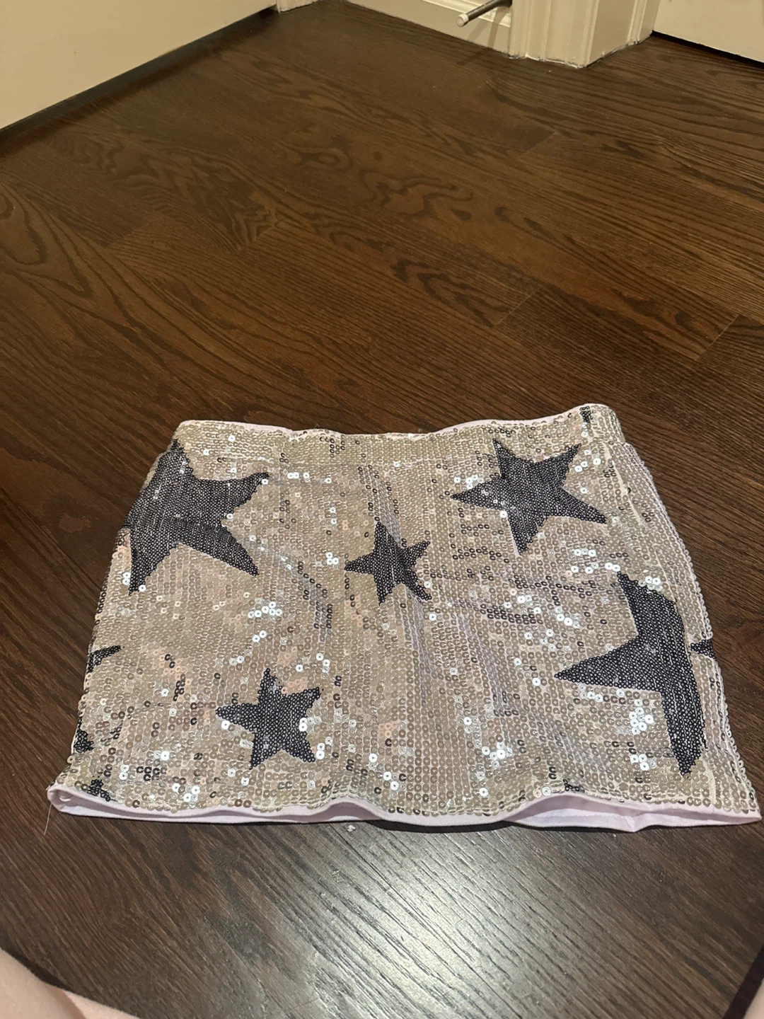 Sparkly Star Sequin Mini Skirt