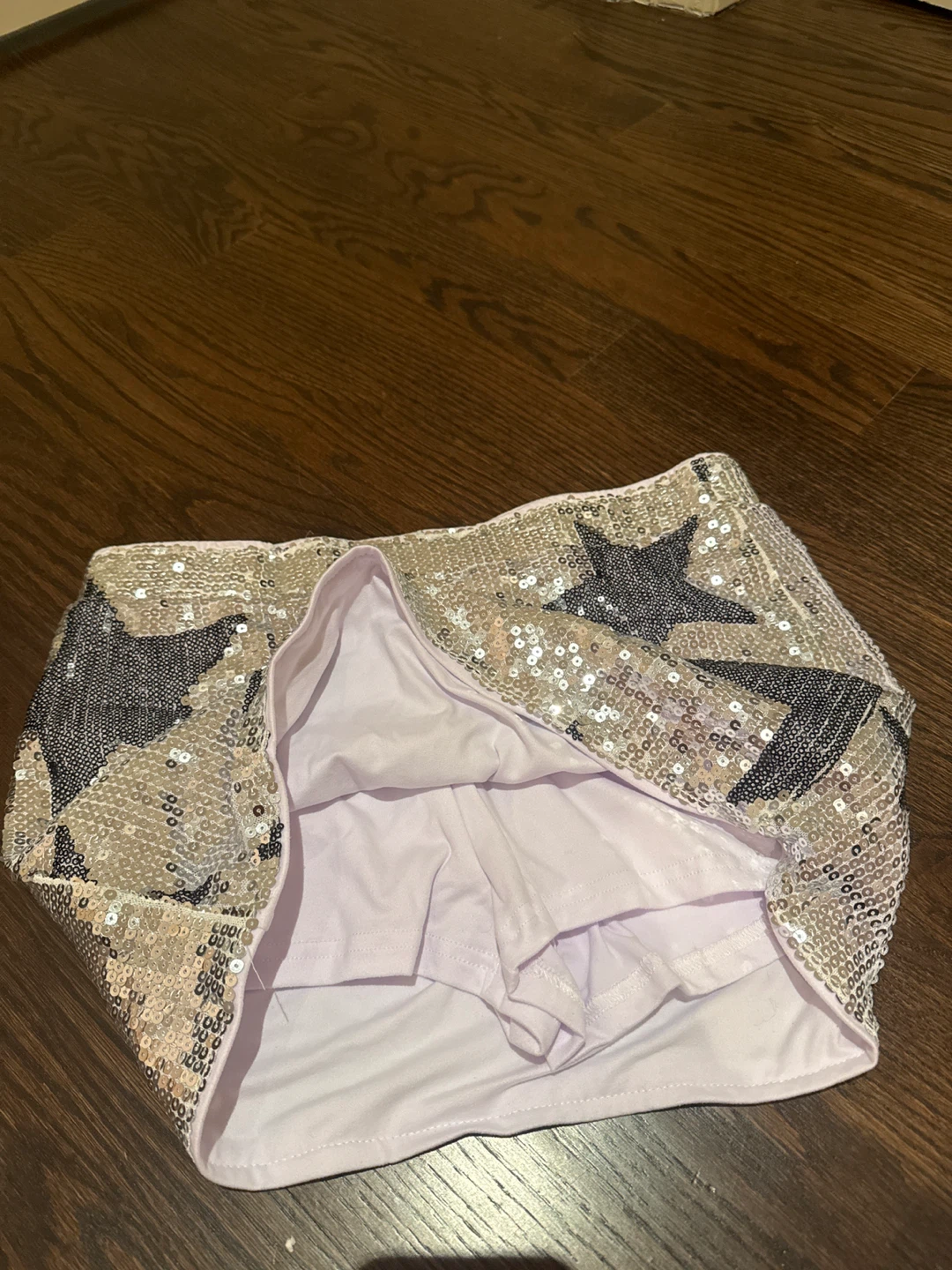 Sparkly Star Sequin Mini Skirt - photo 2