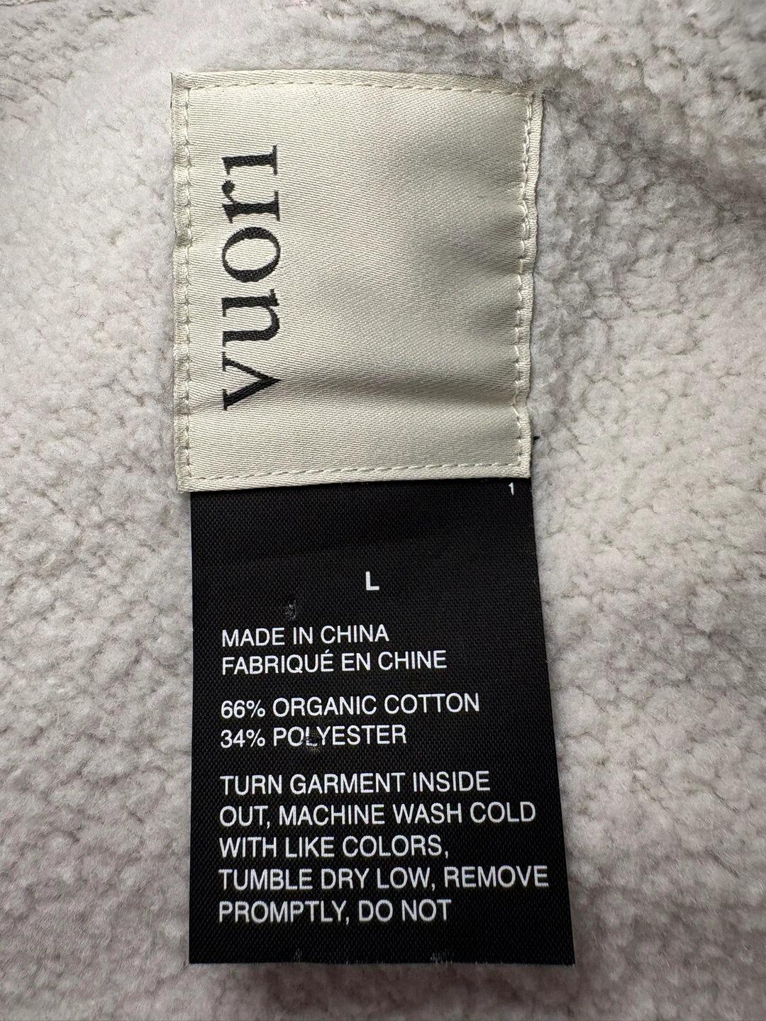 VUORI seaside  Zip Up Hoodie. Men’s Size L - photo 3