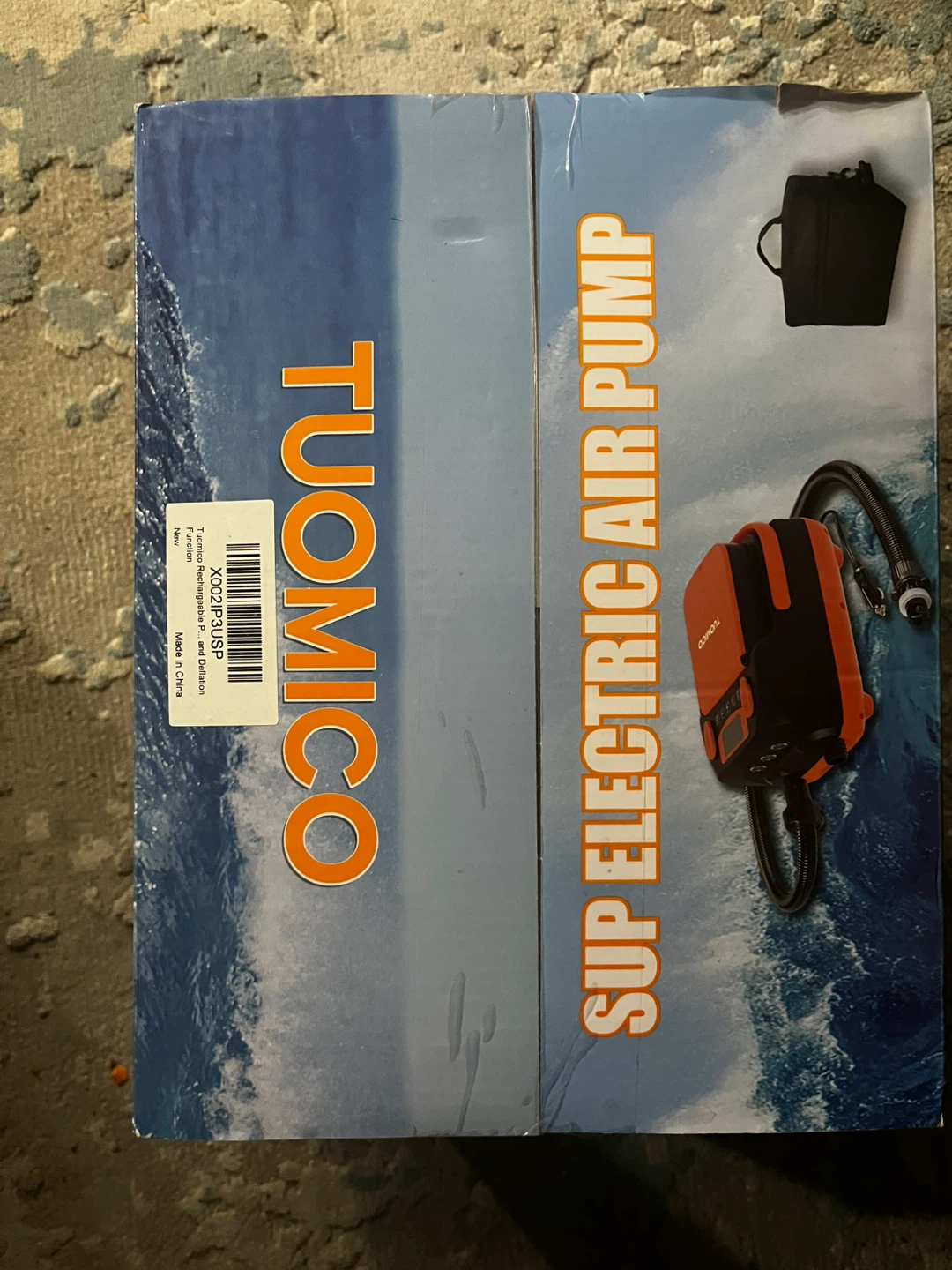 Tuomico HT-790 DC and Rechargeable Two-Way Air Pump for SUP - photo 2